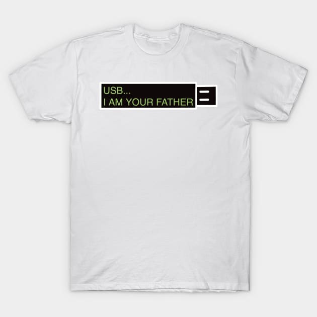 USB I am your Father T-Shirt by ArtRUs